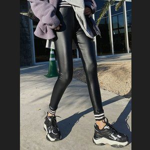 Faux Leather Leggings